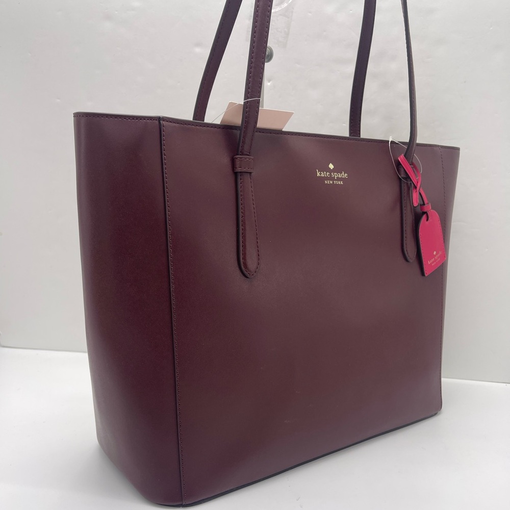 Kate Spade New York SCHUYLER MEDIUM TOTE Shoulder Bag 
Cherrywood 
NWT - Picture 6 of 16